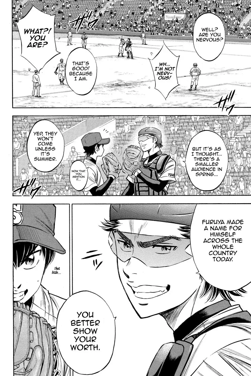 Diamond no Ace Chapter 412 37